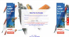 Desktop Screenshot of how-far-is-it.com